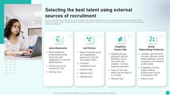 Introduction To Medical And Health Selecting The Best Talent Using External Sources Of Recruitment