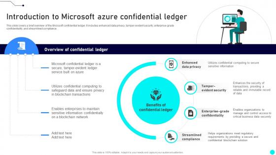 Introduction To Microsoft Azure Confidential Ledger Exploring Diverse Blockchain BCT SS