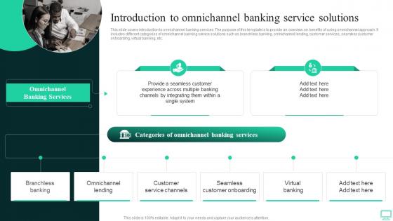 Introduction To Omnichannel Banking Service Solutions Omnichannel Banking Services