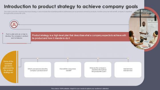 Introduction To Product Strategy Achieve Setting Strategic Vision For Product Offerings Strategy SS V