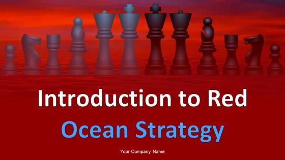 Introduction to Red Ocean Strategy Strategy CD V