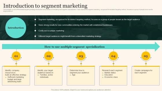 Introduction To Segment Marketing Marketing Strategies To Grow Your Audience