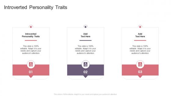 Introverted Personality Traits In Powerpoint And Google Slides Cpb