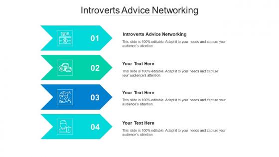 Introverts advice networking ppt powerpoint presentation model backgrounds cpb