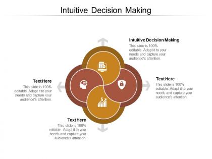 Intuitive decision making ppt powerpoint presentation file examples cpb