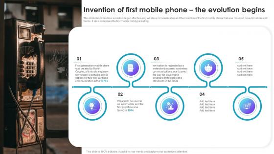 Invention Of First Mobile Phone The Evolution Begins Cell Phone Generations 1G To 5G