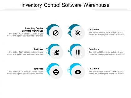 Inventory control software warehouse ppt powerpoint presentation model slide download cpb
