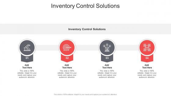 Inventory Control Solutions In Powerpoint And Google Slides Cpb