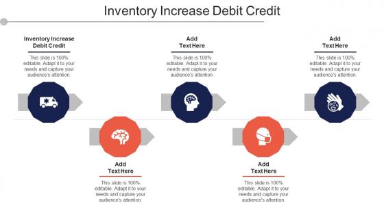 Inventory Increase Debit Credit Ppt Powerpoint Presentation Slides Format Cpb