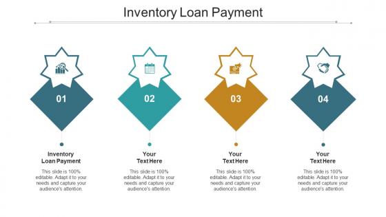 Inventory Loan Payment Ppt Powerpoint Presentation Model Outfit Cpb