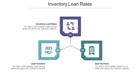 Inventory Loan Rates Ppt Powerpoint Presentation Professional Slideshow Cpb