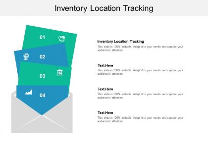 Inventory location tracking ppt powerpoint presentation picture cpb