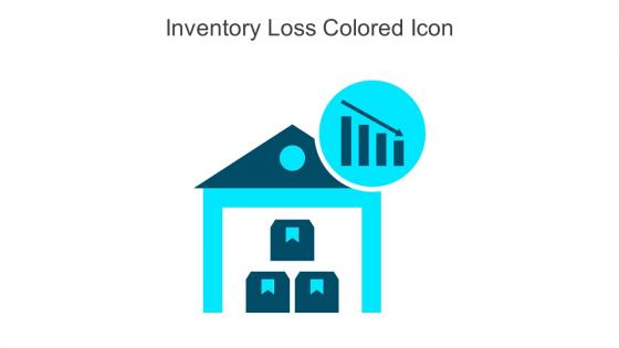 Inventory Loss Colored Icon In Powerpoint Pptx Png And Editable Eps Format