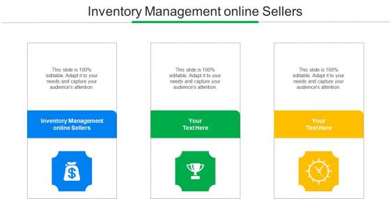Inventory Management Online Sellers Ppt Powerpoint Presentation Model Graphics Design Cpb