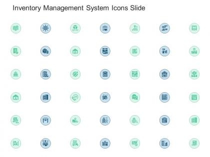 Inventory management system icons slide inventory management system ppt formats