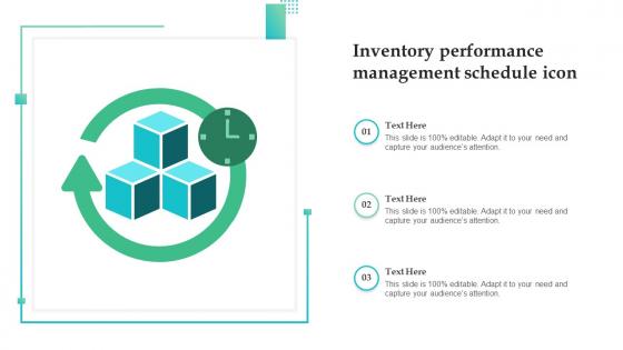 Inventory Performance Management Schedule Icon