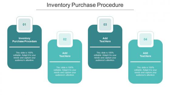 Inventory Purchase Procedure In Powerpoint And Google Slides Cpb