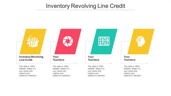 Inventory Revolving Line Credit Ppt Powerpoint Presentation Portfolio Example File Cpb