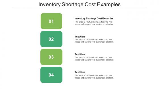 Inventory shortage cost examples ppt powerpoint presentation infographic template templates cpb