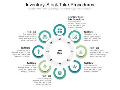 Inventory stock take procedures ppt powerpoint presentation pictures format ideas cpb