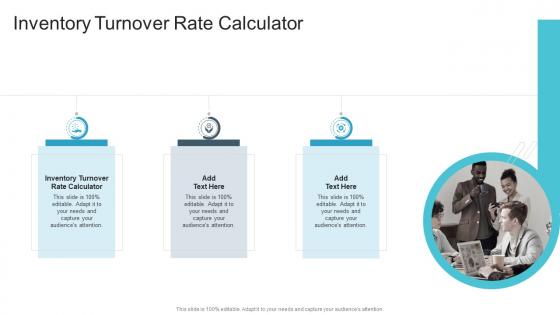 Inventory Turnover Rate Calculator In Powerpoint And Google Slides Cpb