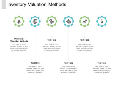 Inventory valuation methods ppt powerpoint presentation slides samples cpb
