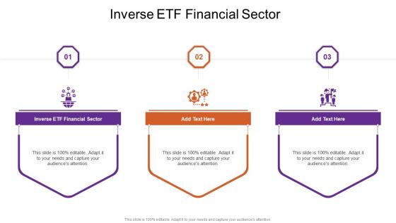 Inverse ETF Financial Sector In Powerpoint And Google Slides Cpb