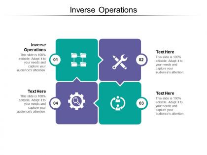 Inverse operations ppt powerpoint presentation outline slideshow cpb