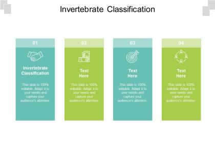 Invertebrate classification ppt powerpoint presentation ideas inspiration cpb