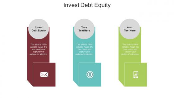 Invest debt equity ppt powerpoint presentation portfolio rules cpb