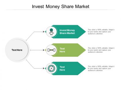 Invest money share market ppt powerpoint presentation styles design inspiration cpb