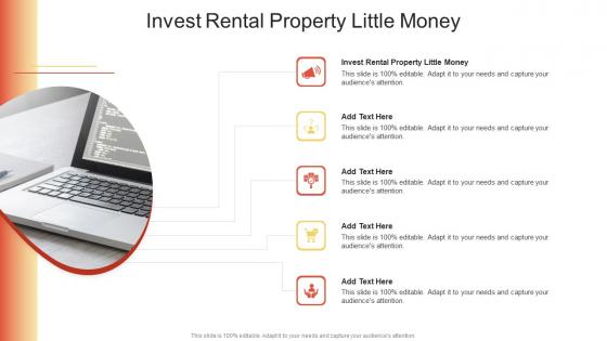 Invest Rental Property Little Money In Powerpoint And Google Slides Cpb