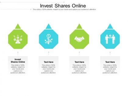 Invest shares online ppt powerpoint presentation pictures design inspiration cpb