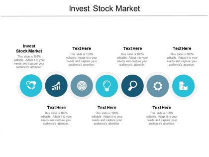Invest stock market ppt powerpoint presentation professional grid cpb