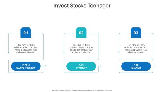 Invest Stocks Teenager In Powerpoint And Google Slides Cpb
