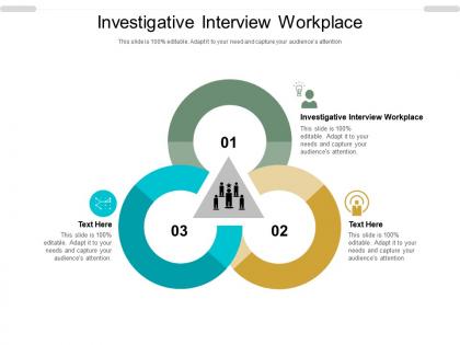 Investigative interview workplace ppt powerpoint presentation summary shapes cpb