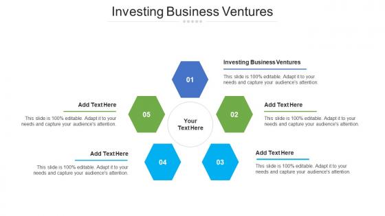 Investing Business Ventures Ppt Powerpoint Presentation Shapes Cpb