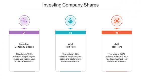 Investing Company Shares In Powerpoint And Google Slides Cpb