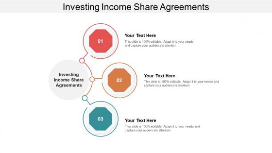 Investing income share agreements ppt powerpoint presentation professional file cpb