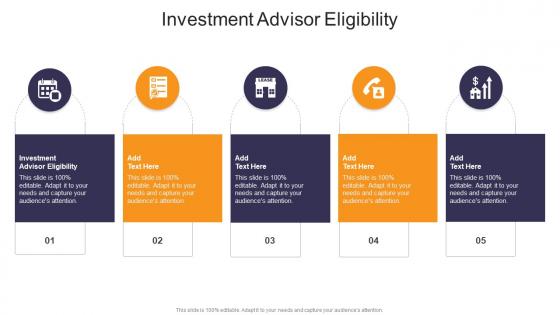 Investment Advisor Eligibility In Powerpoint And Google Slides Cpb