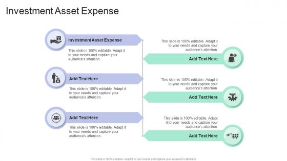 Investment Asset Expense In Powerpoint And Google Slides Cpb