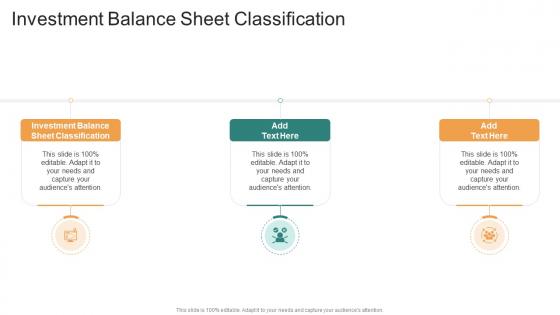 Investment Balance Sheet Classification In Powerpoint And Google Slides Cpb