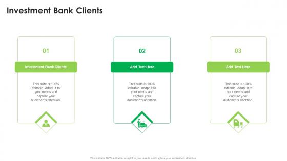 Investment Bank Clients In Powerpoint And Google Slides Cpb