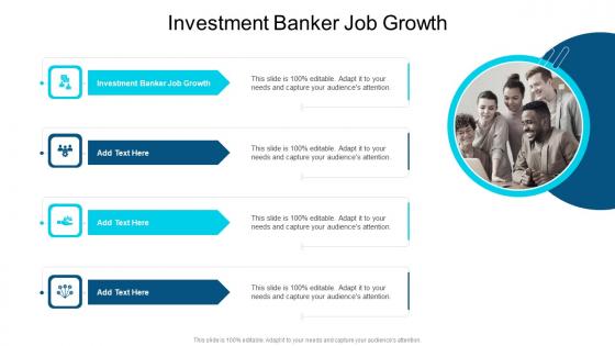 Investment Banker Job Growth In Powerpoint And Google Slides Cpb