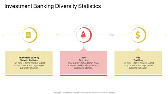 Investment Banking Diversity Statistics In Powerpoint And Google Slides Cpb