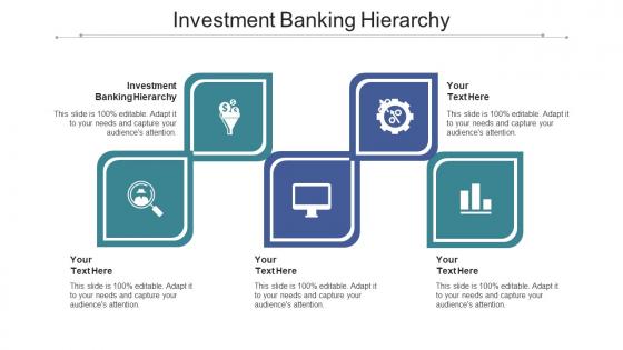 Investment banking hierarchy ppt powerpoint presentation portfolio clipart cpb