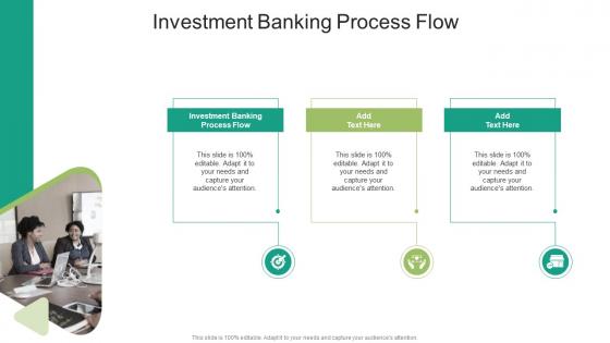 Investment Banking Process Flow In Powerpoint And Google Slides Cpb