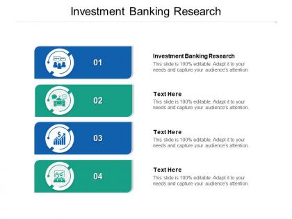 Investment banking research ppt powerpoint presentation styles slides cpb