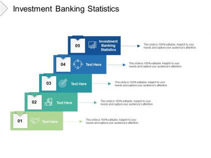 Investment banking statistics ppt powerpoint presentation gallery objects cpb