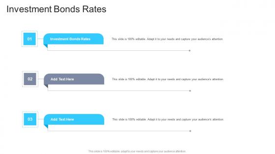 Investment Bonds Rates In Powerpoint And Google Slides Cpb